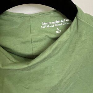 Abercrombie & Fitch Modal Tank Top in Light Green - Size L